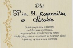 Podziekowania