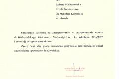 certyfikat P.Michorowska